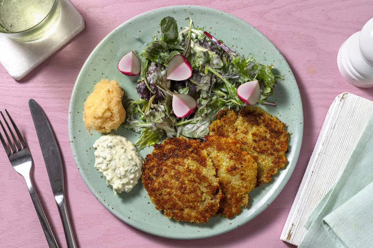 Rievkooche! Kölsche Kartoffelpuffer mit Apfelmus