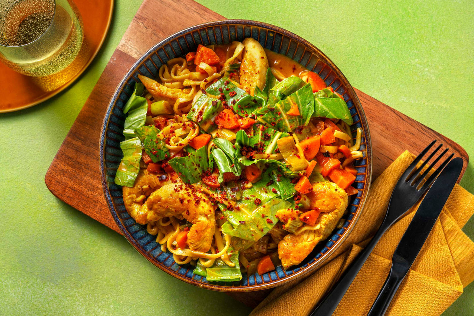 Sørøst-asiatisk kyllinglaksa