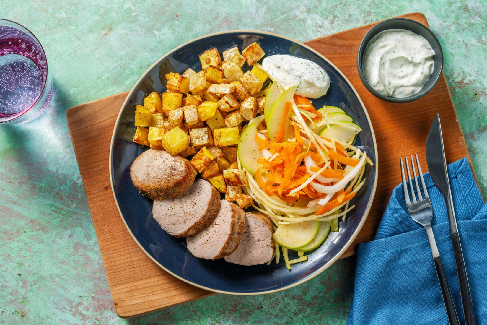 Ugnsrostad fläskytterfilé