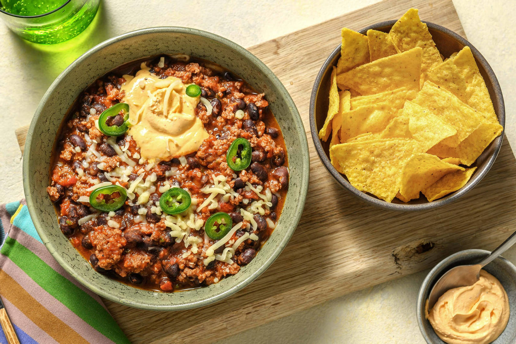 Snabb chili con carne