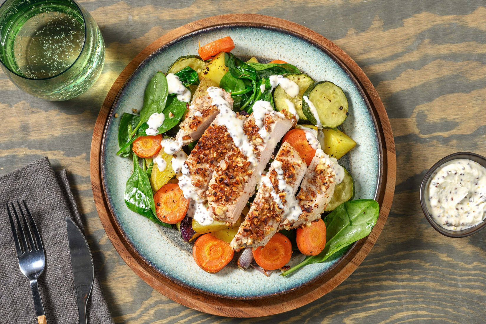 Mandelpaneret svinemørbrad