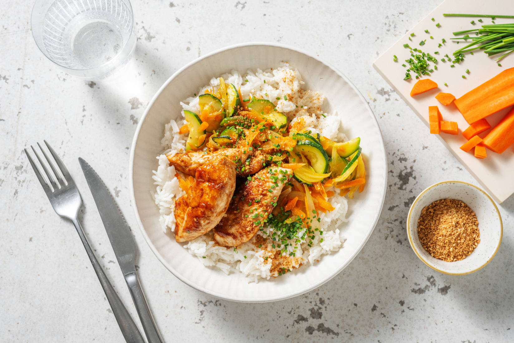 Aiguillettes de poulet façon teriyaki