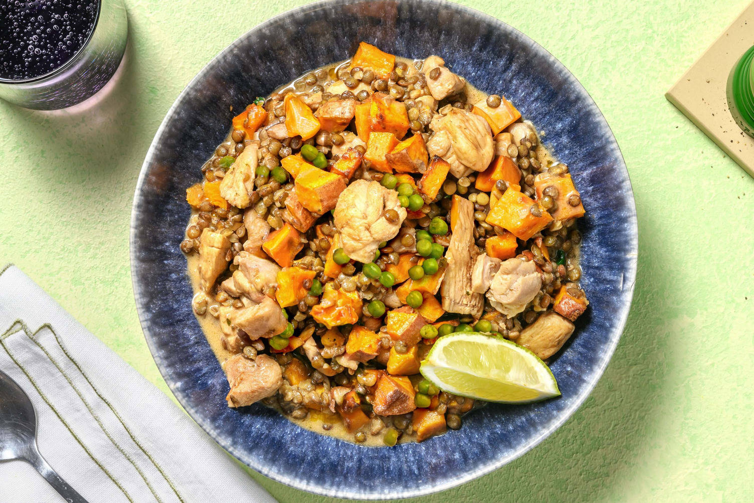 Creamy Spiced Lentil and Chicken Curry