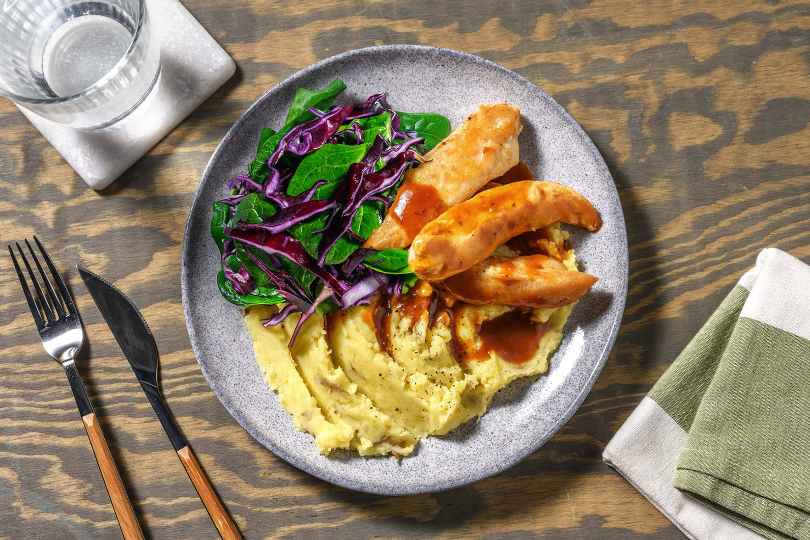 Rødvinsstekt kylling