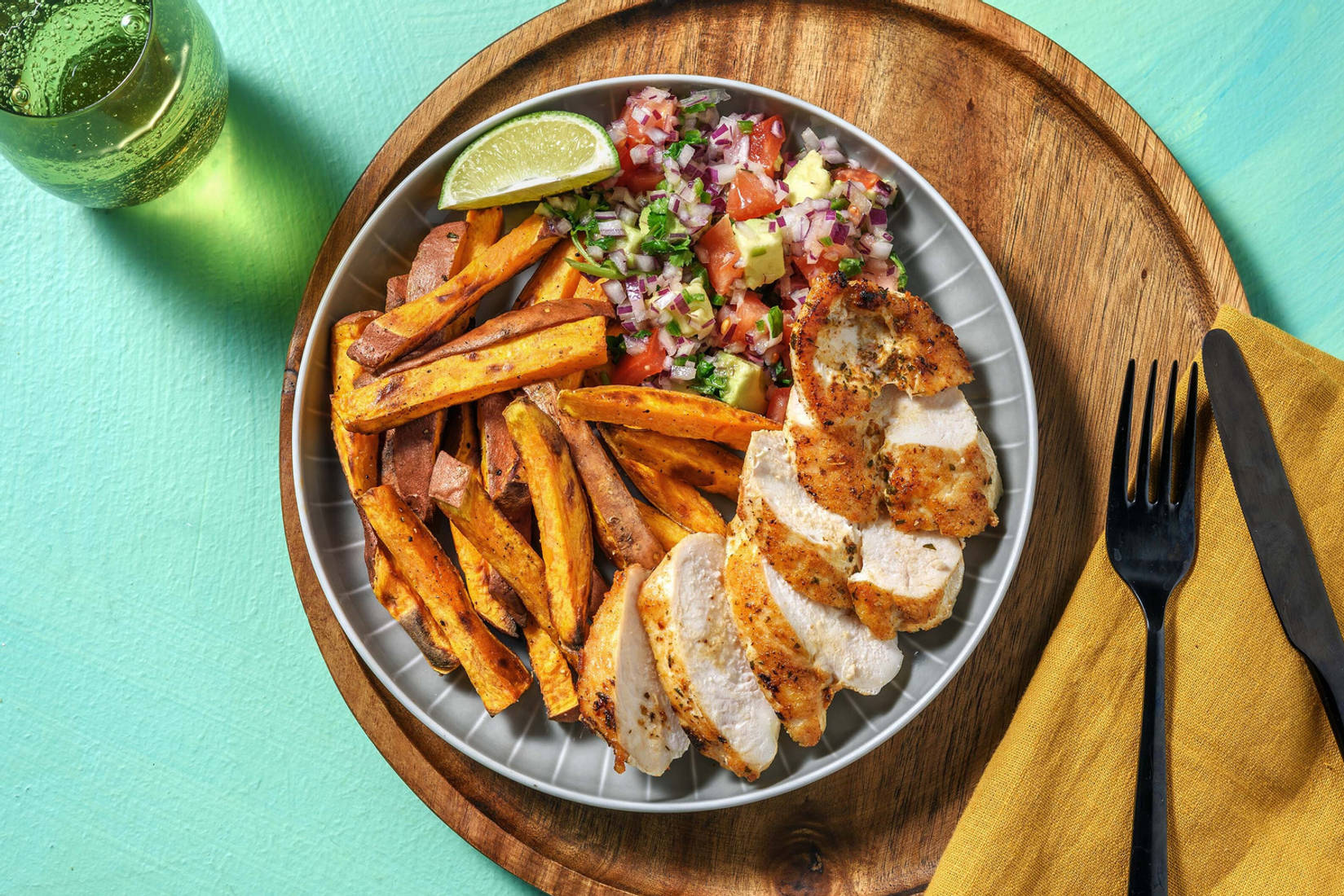 Tex-mex kryddad kyckling