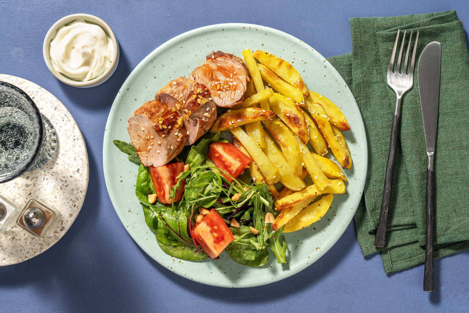 Honungs- och sojamarinerad fläskytterfilé 