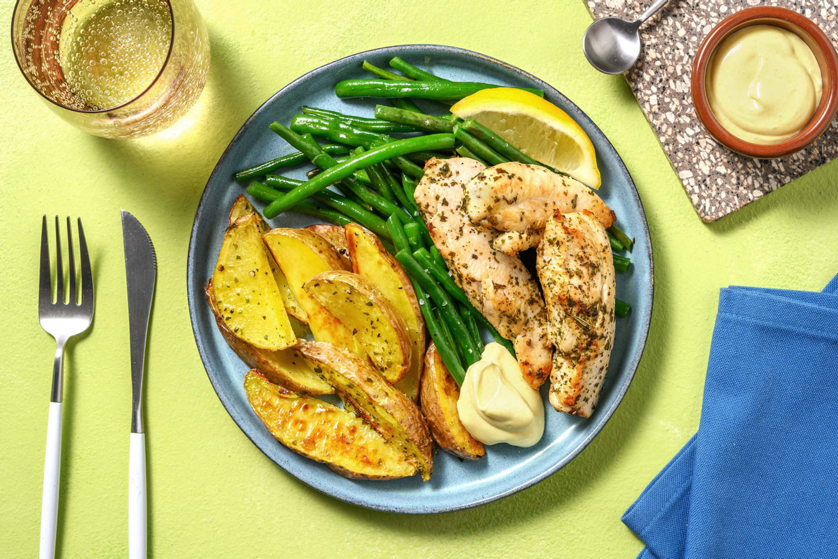 Vitlökskryddad kyckling 