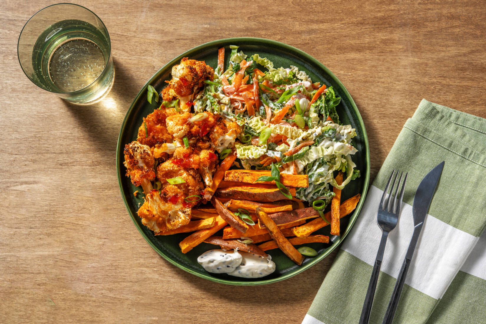 Kryddig pankoblomkål