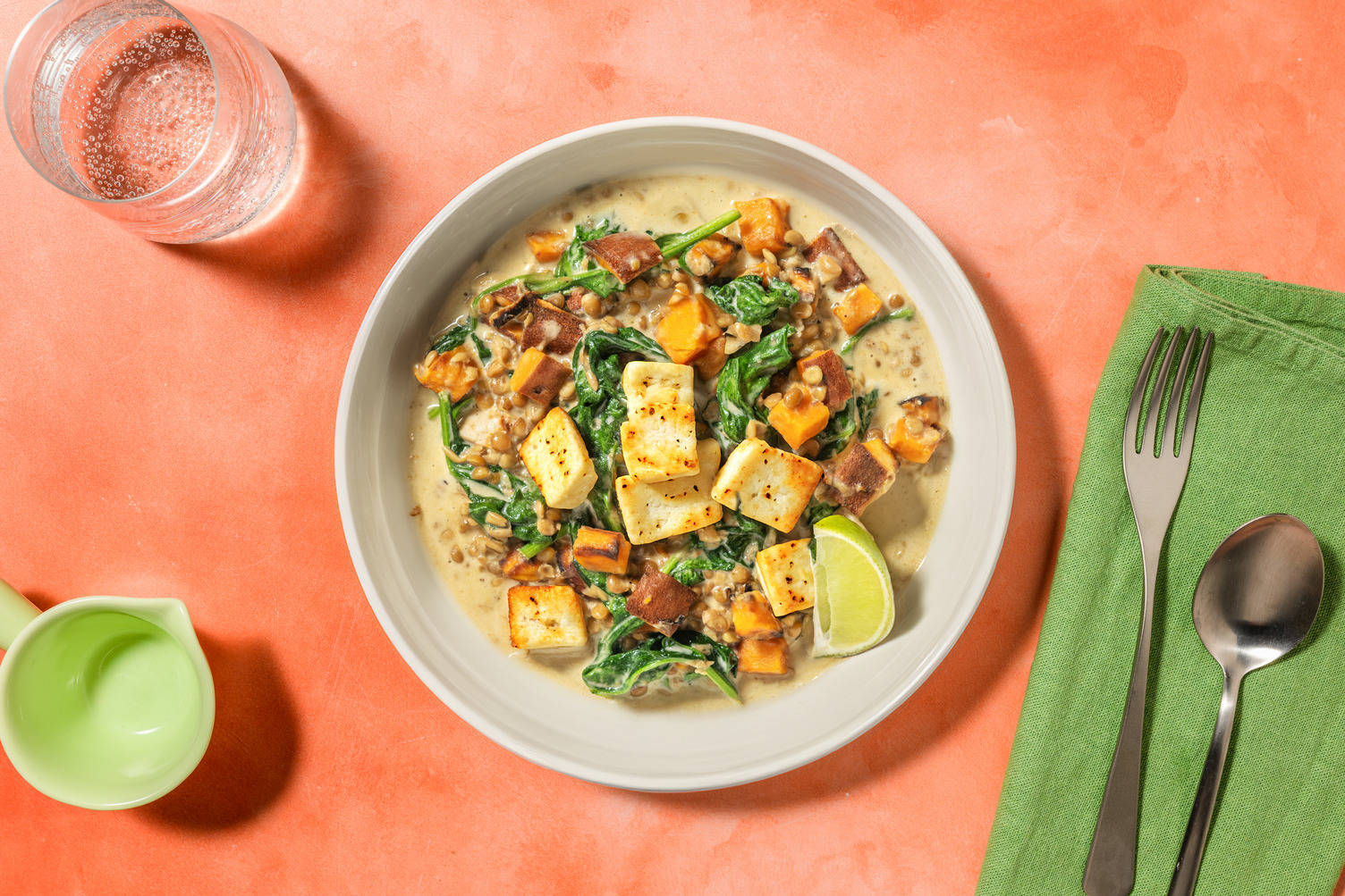 Creamy Spiced Lentil and Paneer Curry