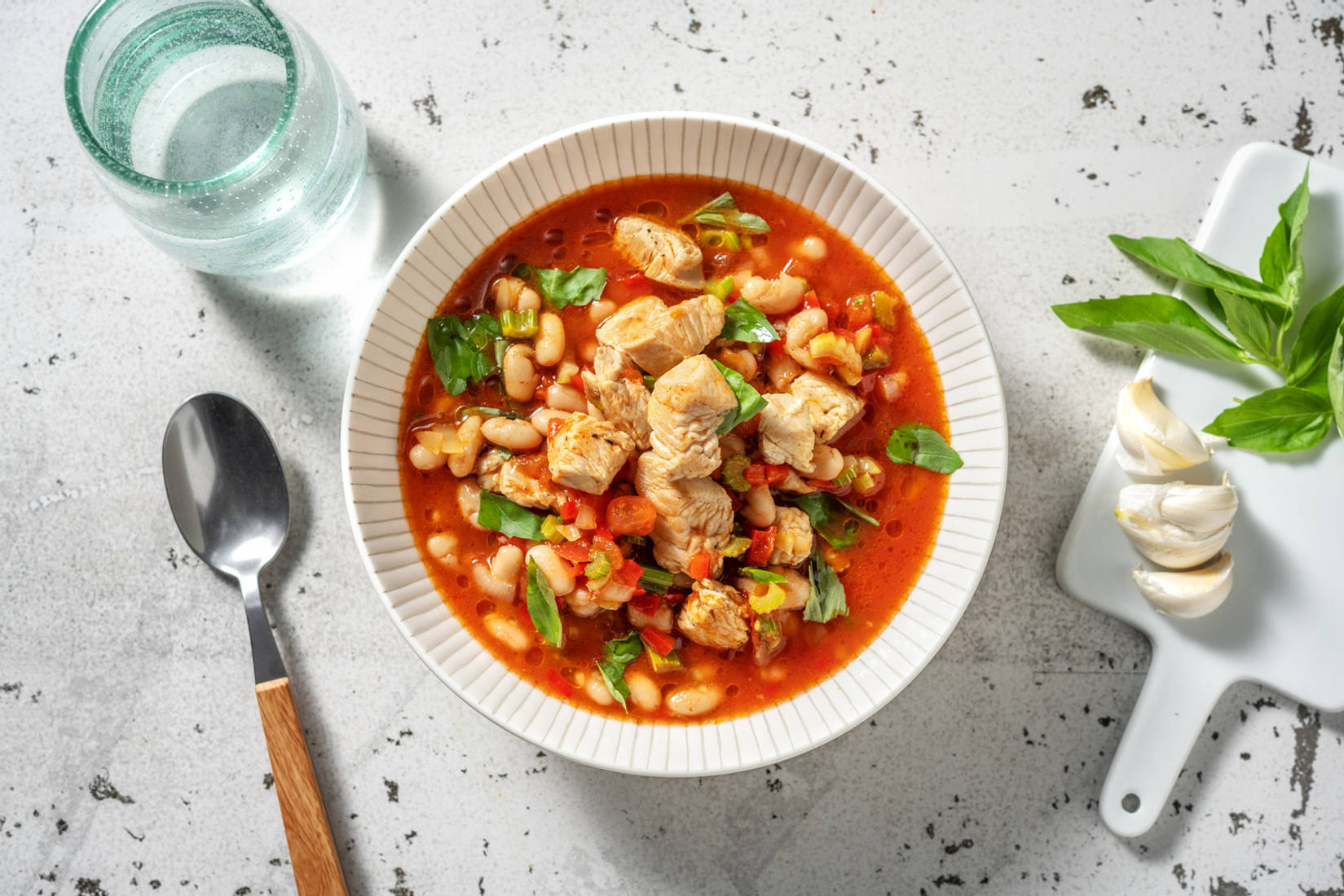 One pot de dinde & haricots mijotés