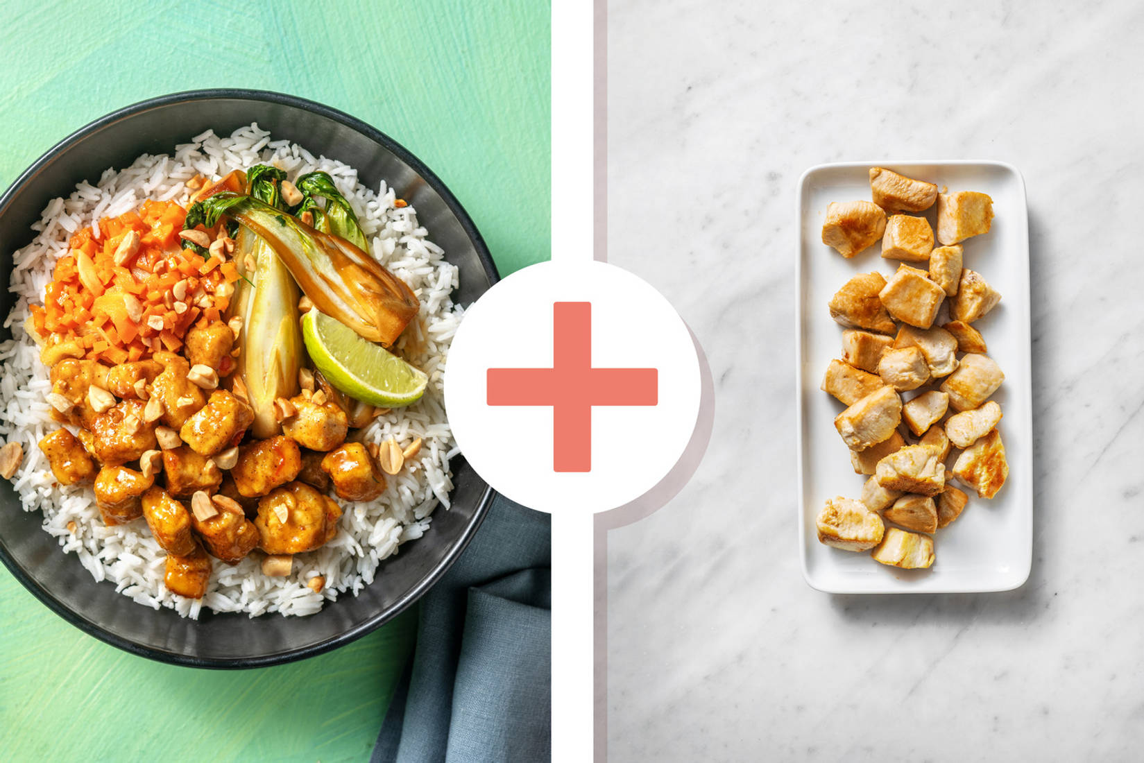 Maiale speziato glassato in agrodolce