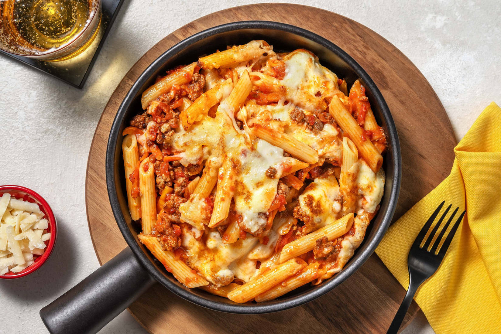 Penne Ragu Alforno