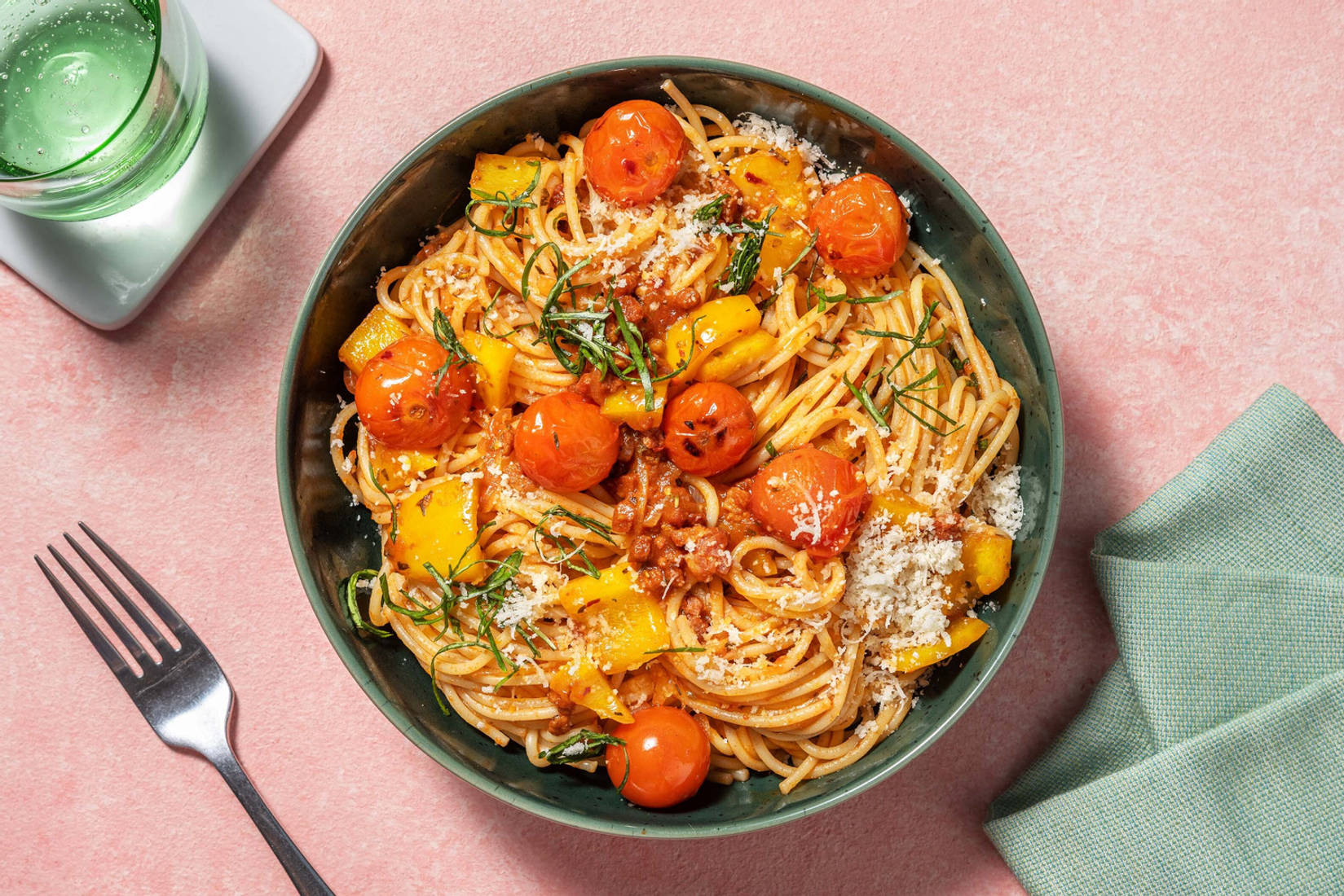 Rask pasta arrabiata