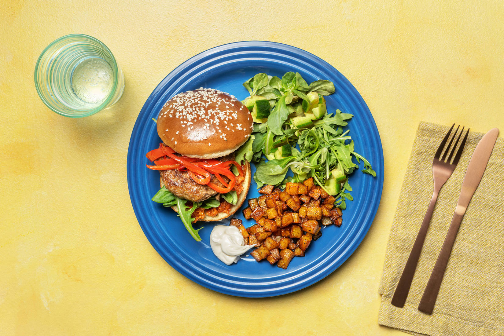 Burger à l'espagnole 