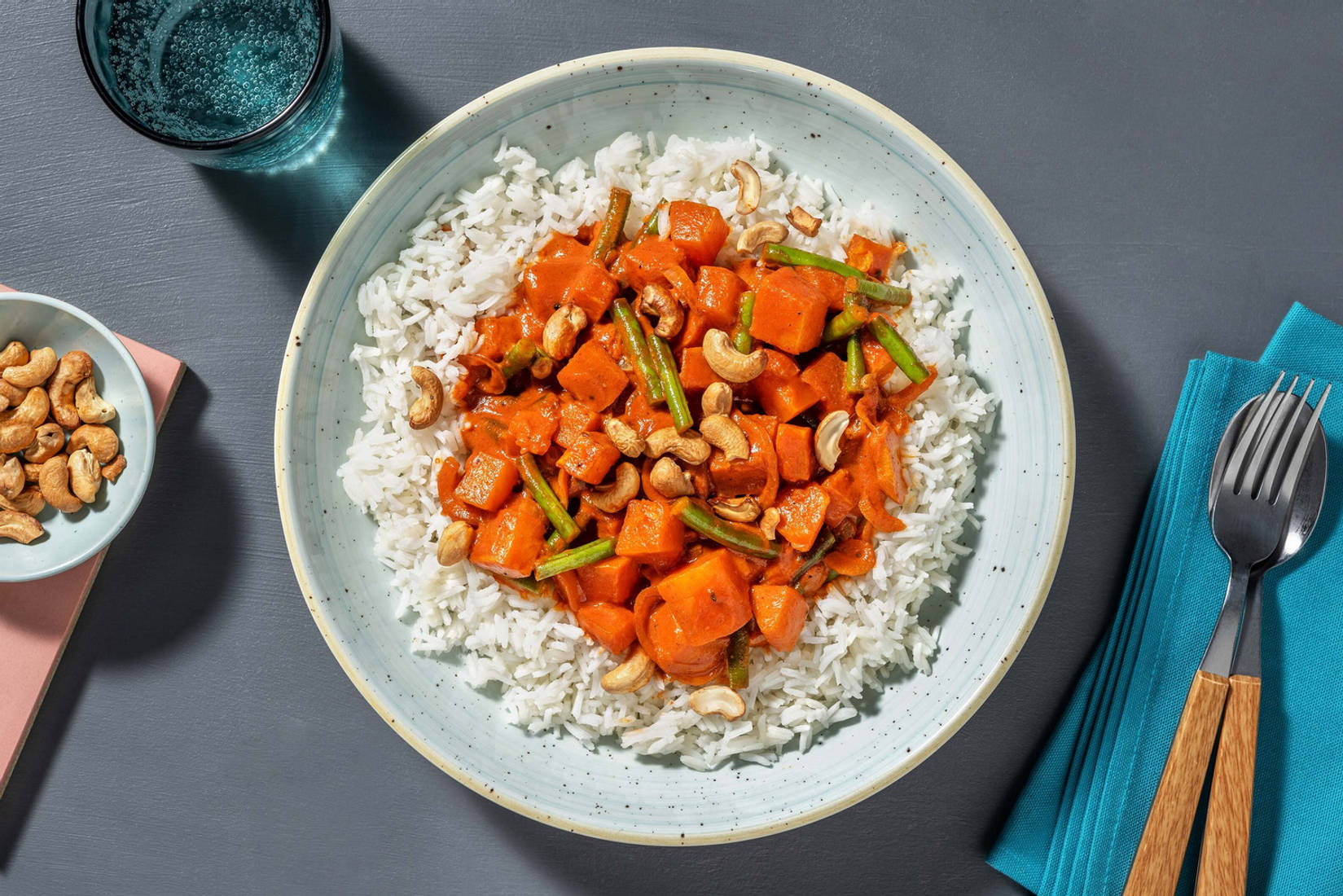 Creamy Roasted Sweet Potato Curry
