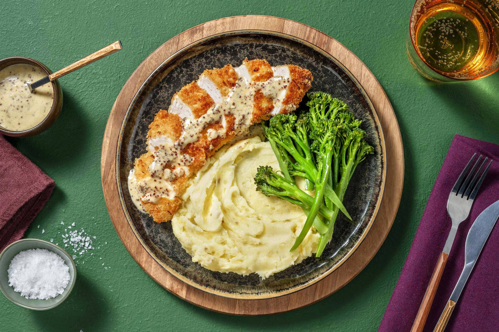 Ultimate Parmigiano Crumbed Chicken Schnitzel