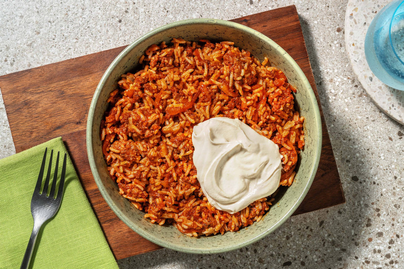 Chermoula Spiced Lamb and Rice