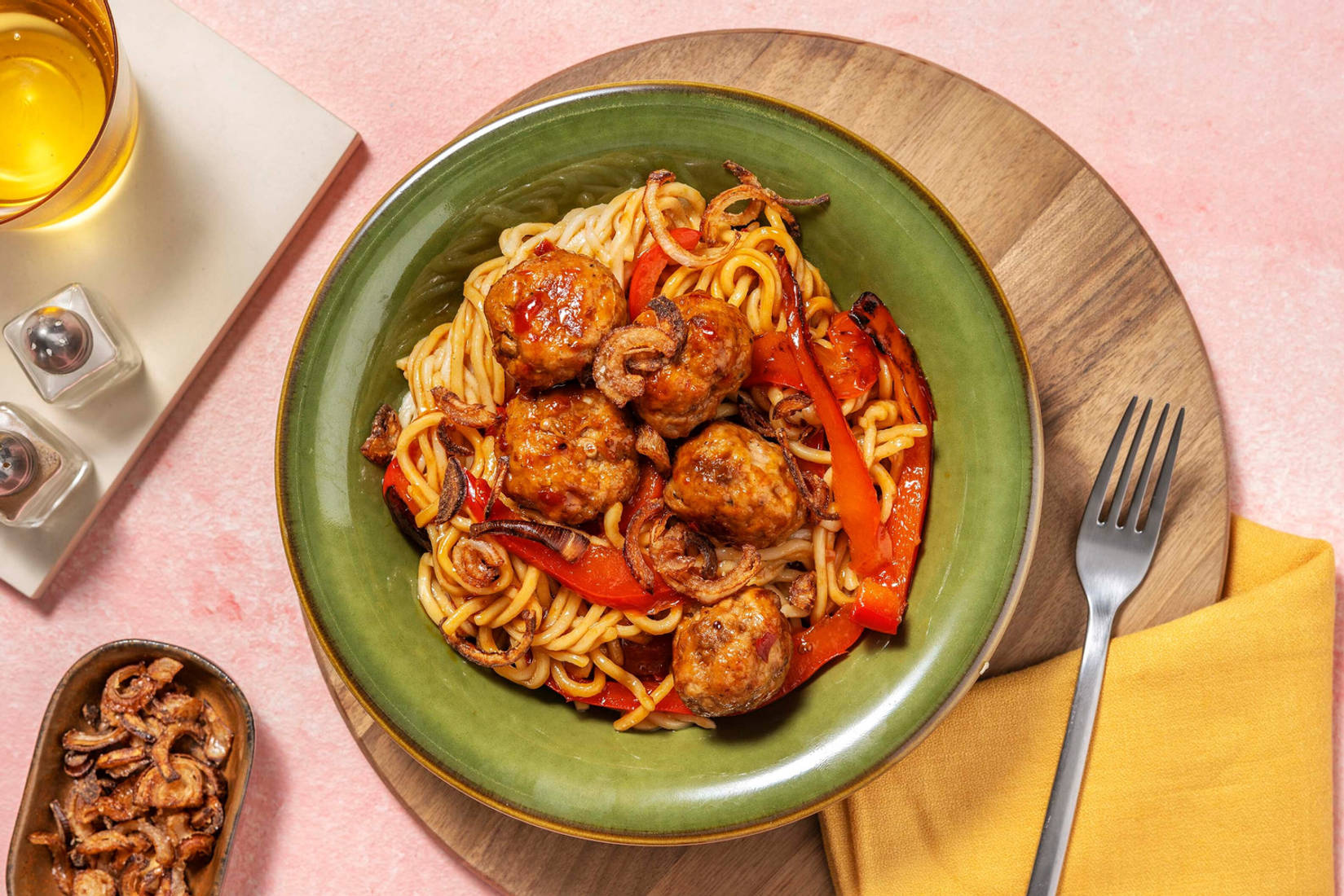 Spicy Szechuan Pork Meatballs