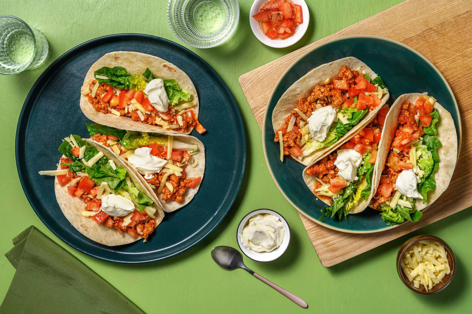 Tex-Mex Style Pork Mince Tacos