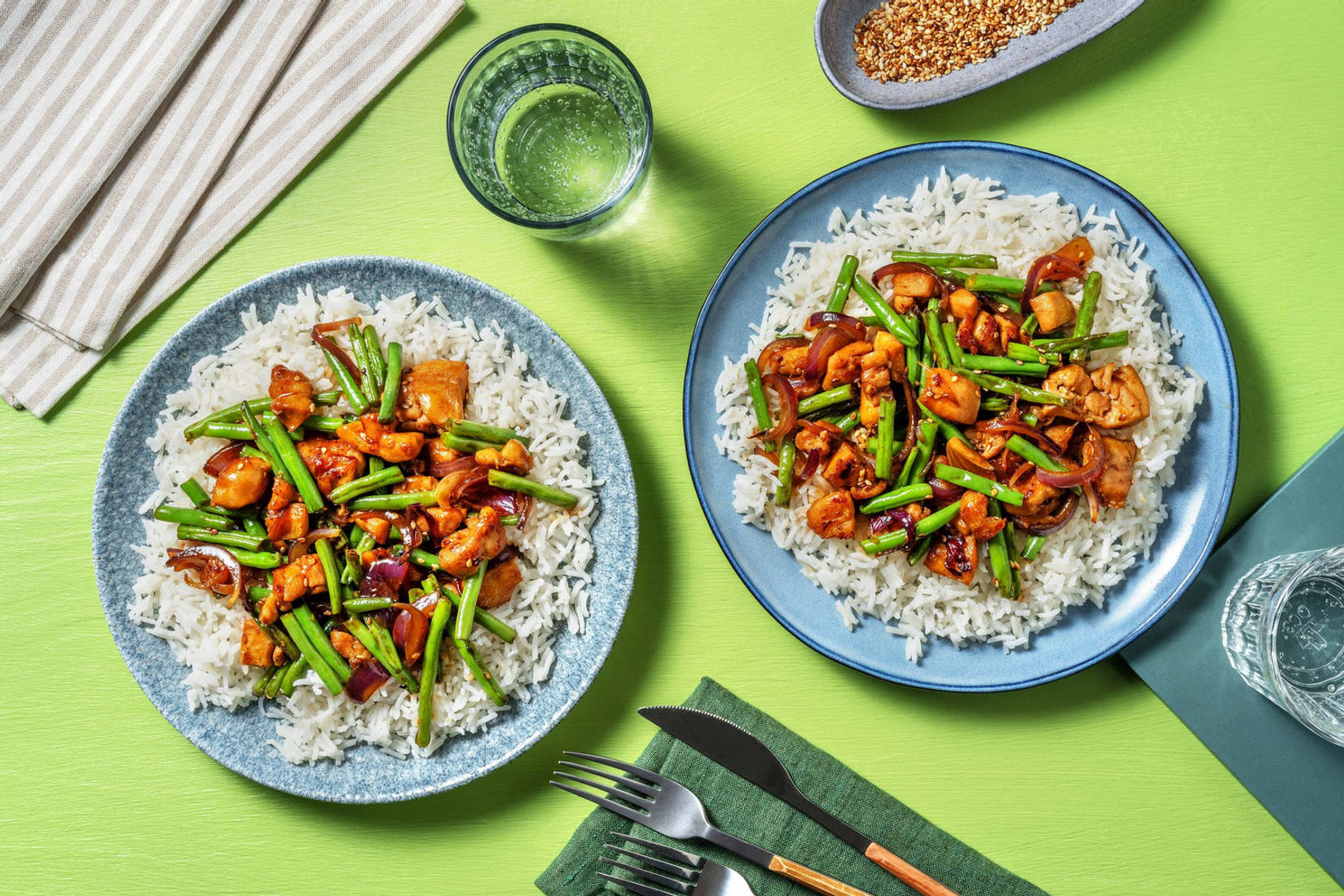 Teriyaki Peanut Chicken