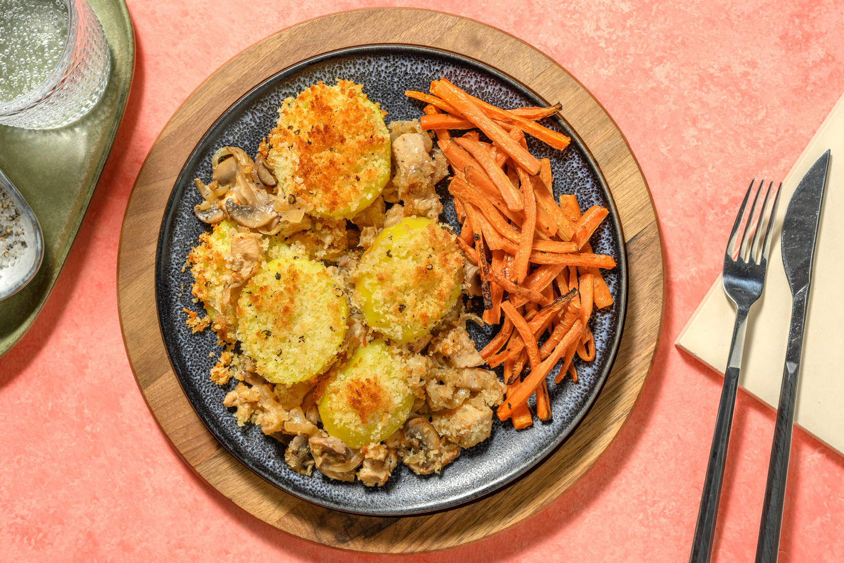 Chicken and Mushroom Hotpot