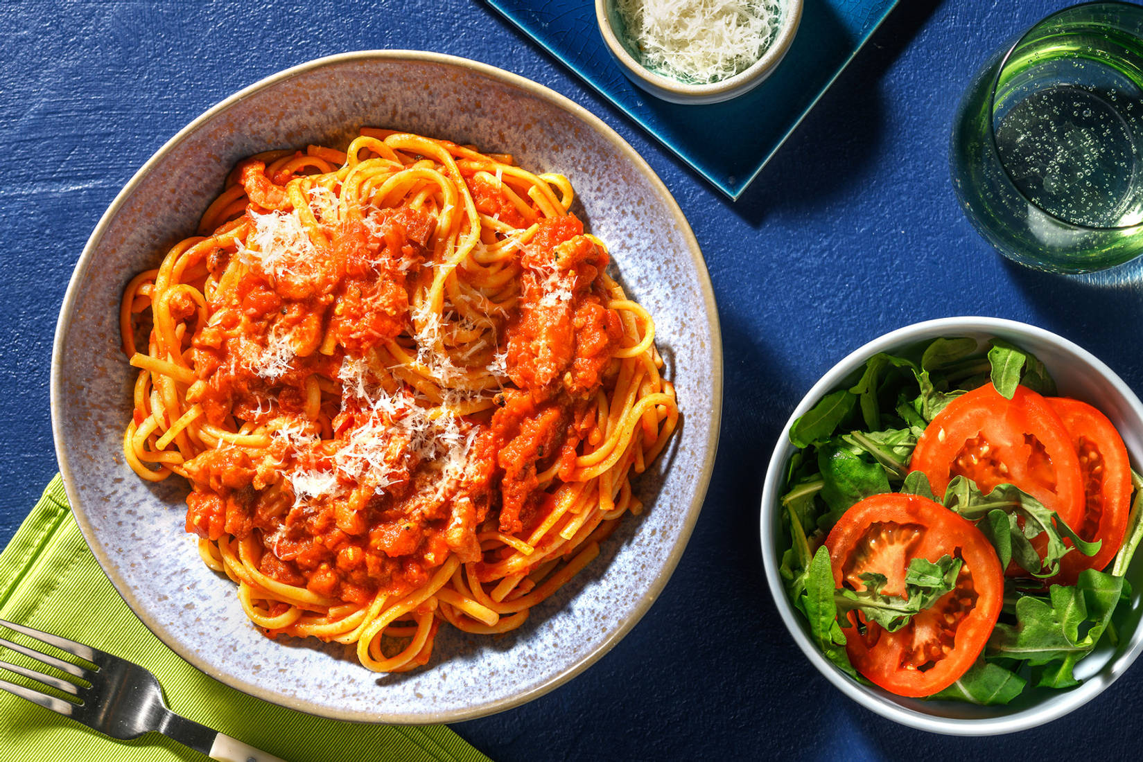 Bacon Linguine Amatriciana