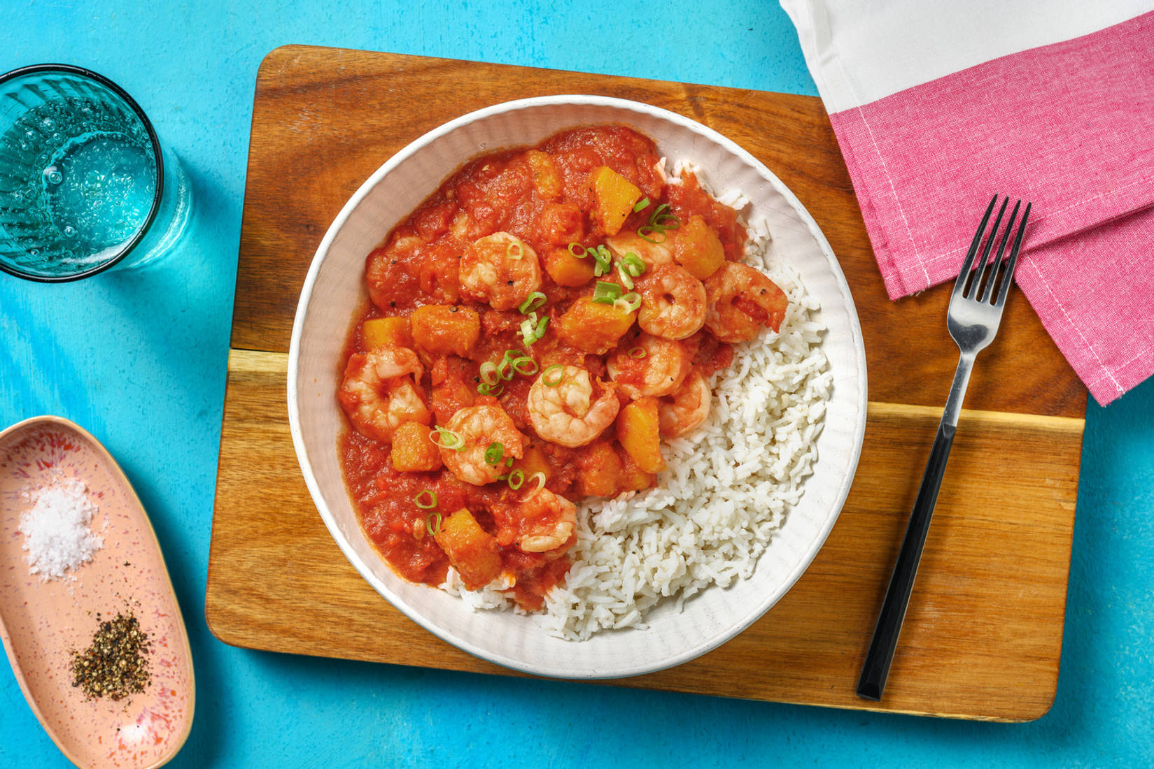 Double Prawn and Butternut Squash Curry