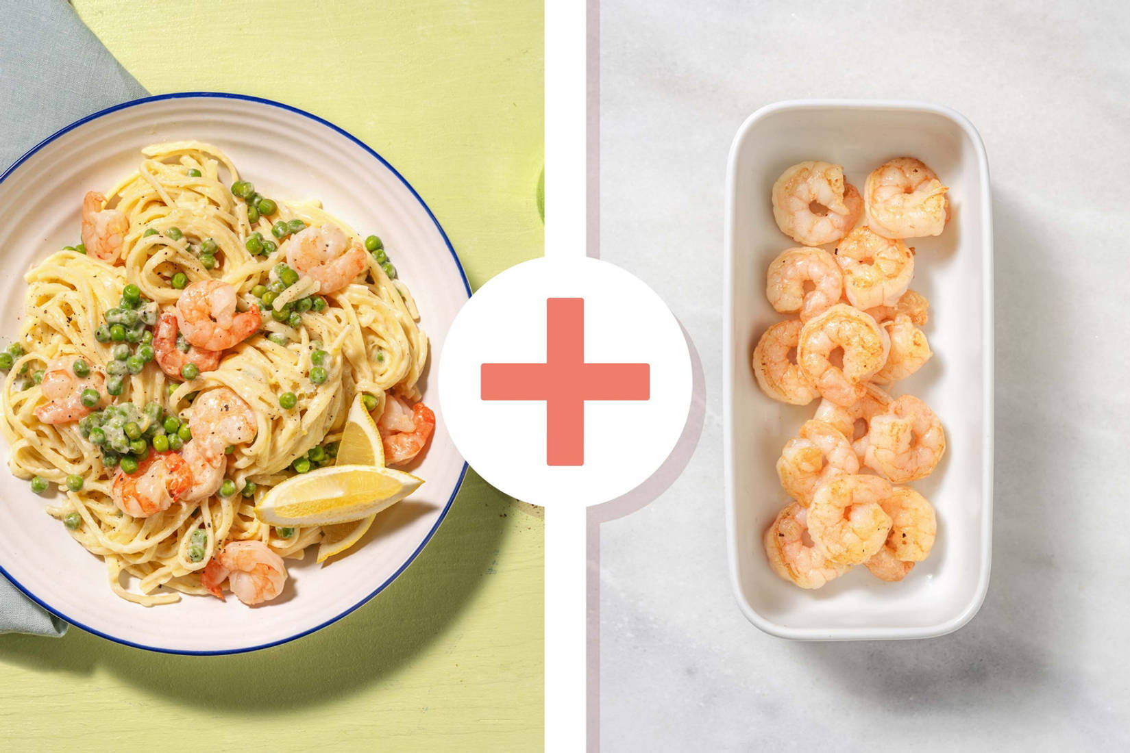 Lemon and Double Prawn Linguine