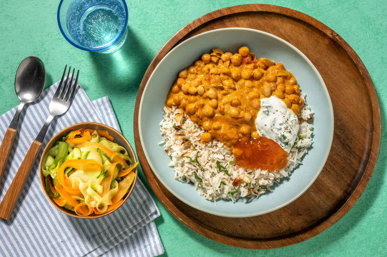 Cremet kikærtekarry