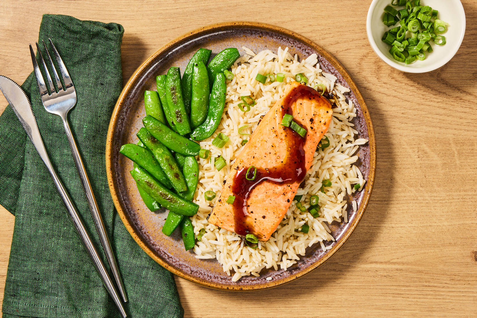 Brown Sugar-Glazed Salmon