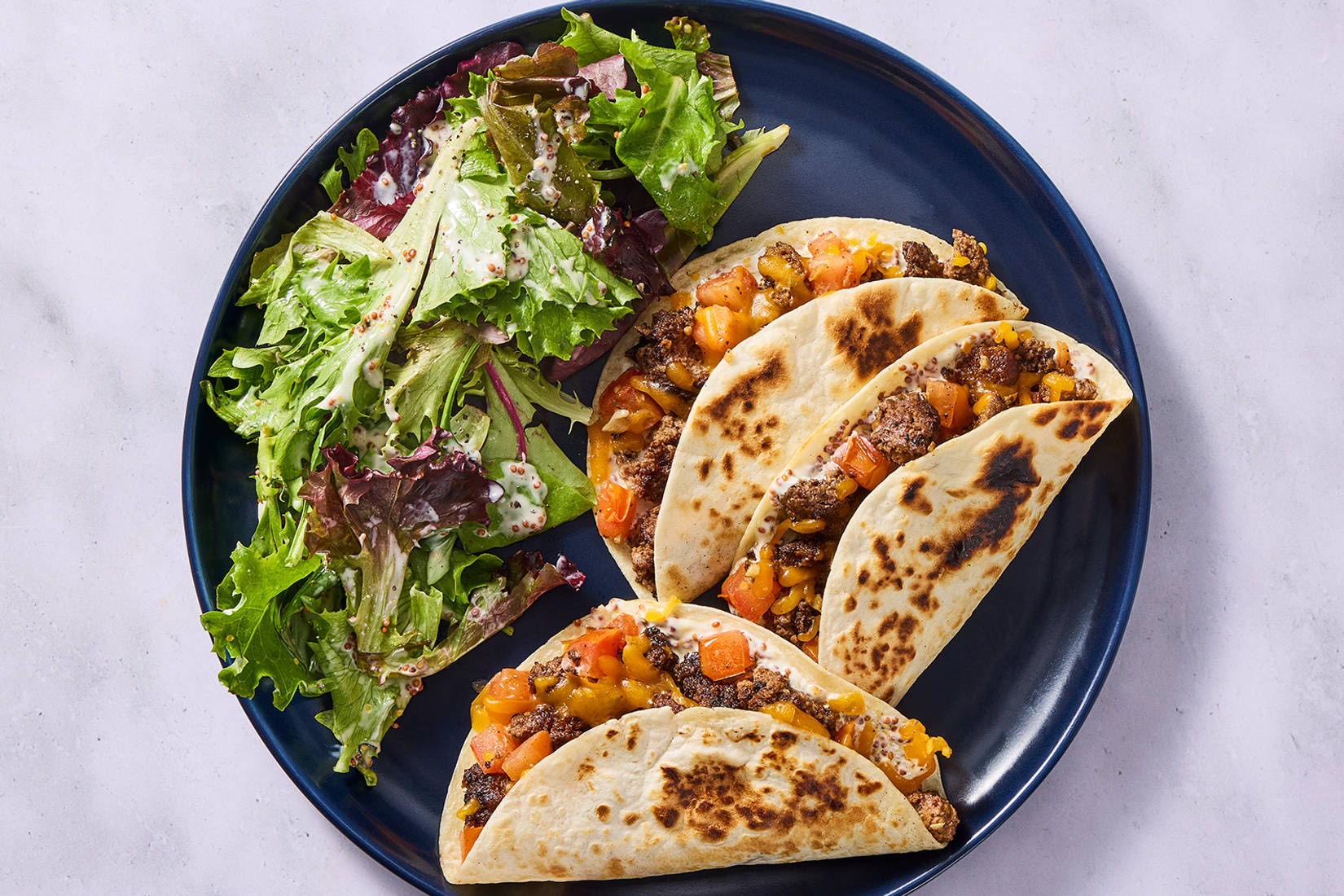 Quesadillas au fromage et à la dinde façon bodegas d’Harlem