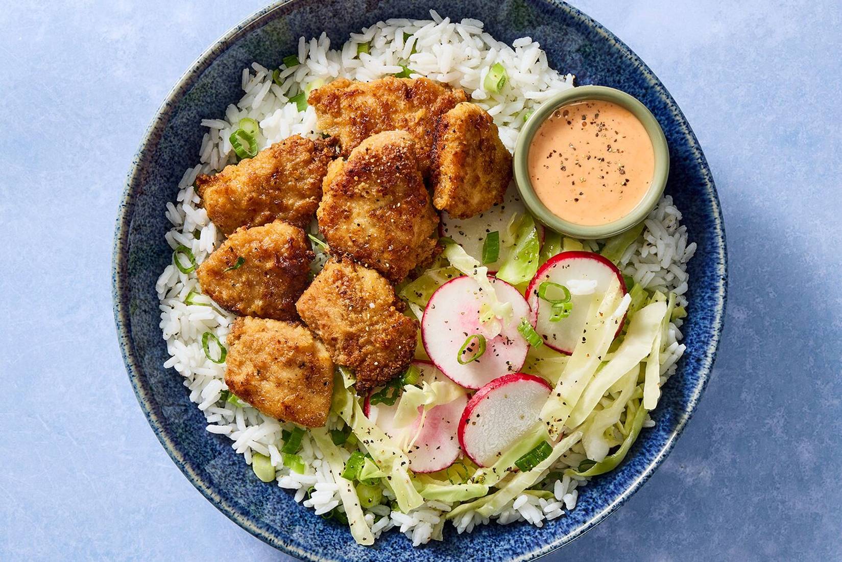 Karaage-Inspired Chicken Bowls