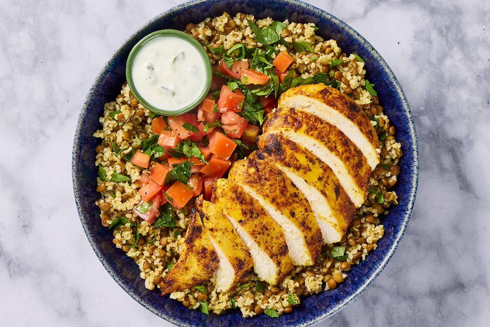 Poulet façon shawarma super rapide