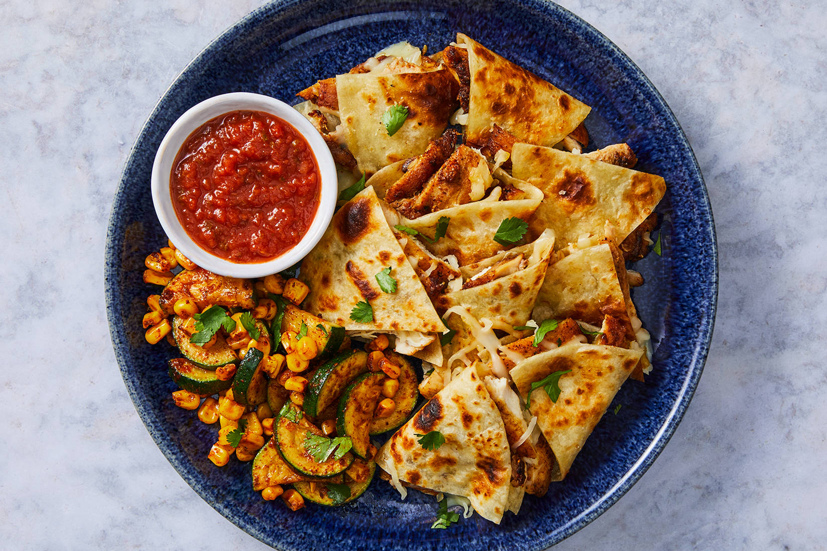Mini Chicken Quesadillas