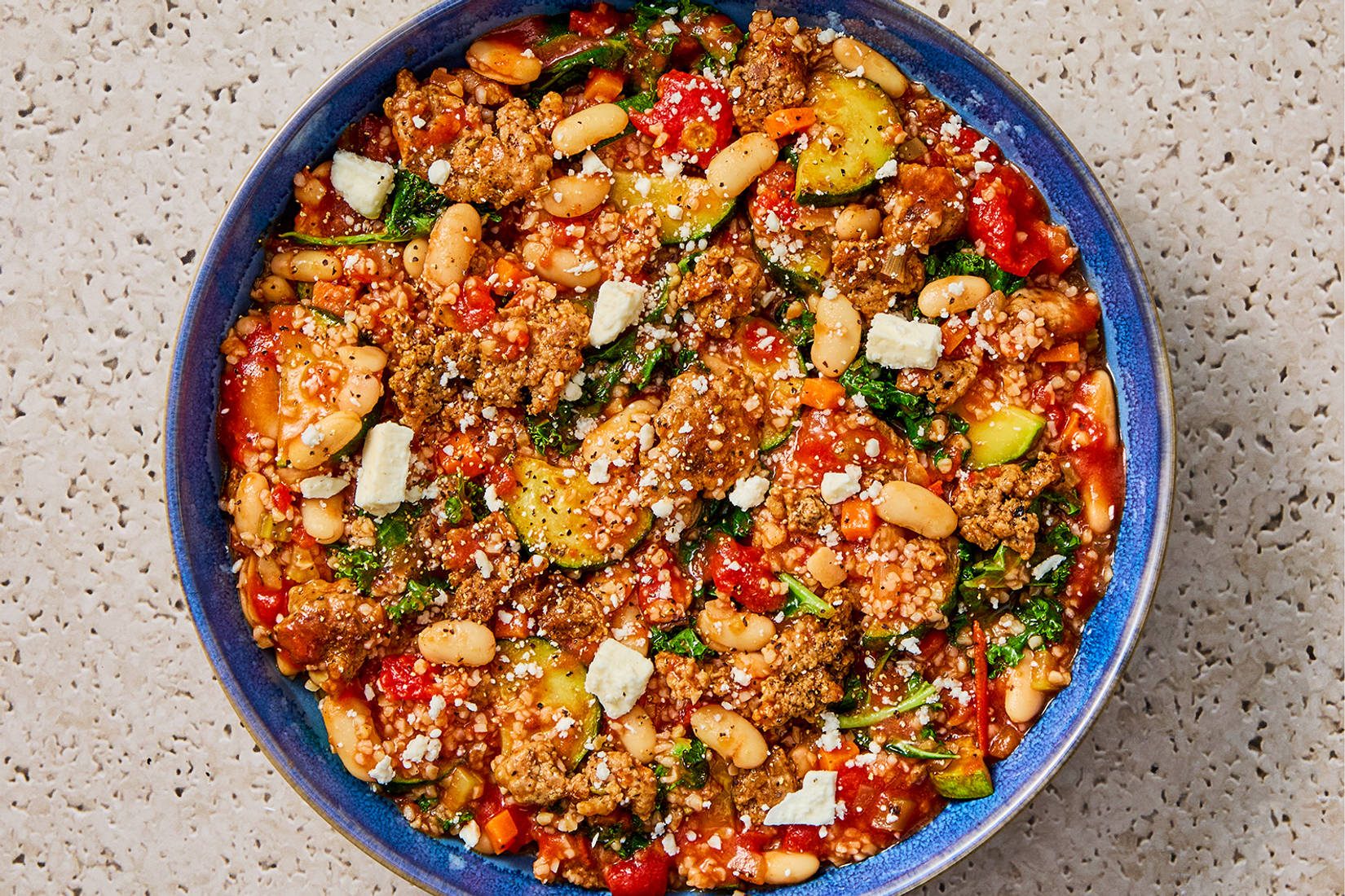 Tomato, Sausage and Bean Stew