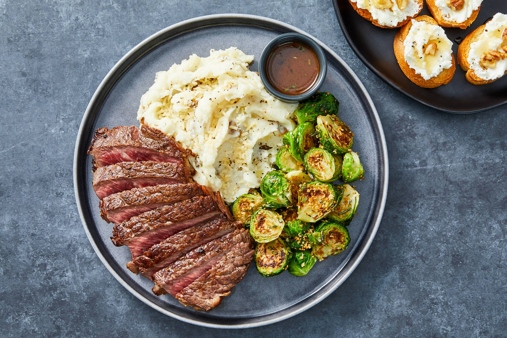 Balsamic & Fig Rib-Eye Steak