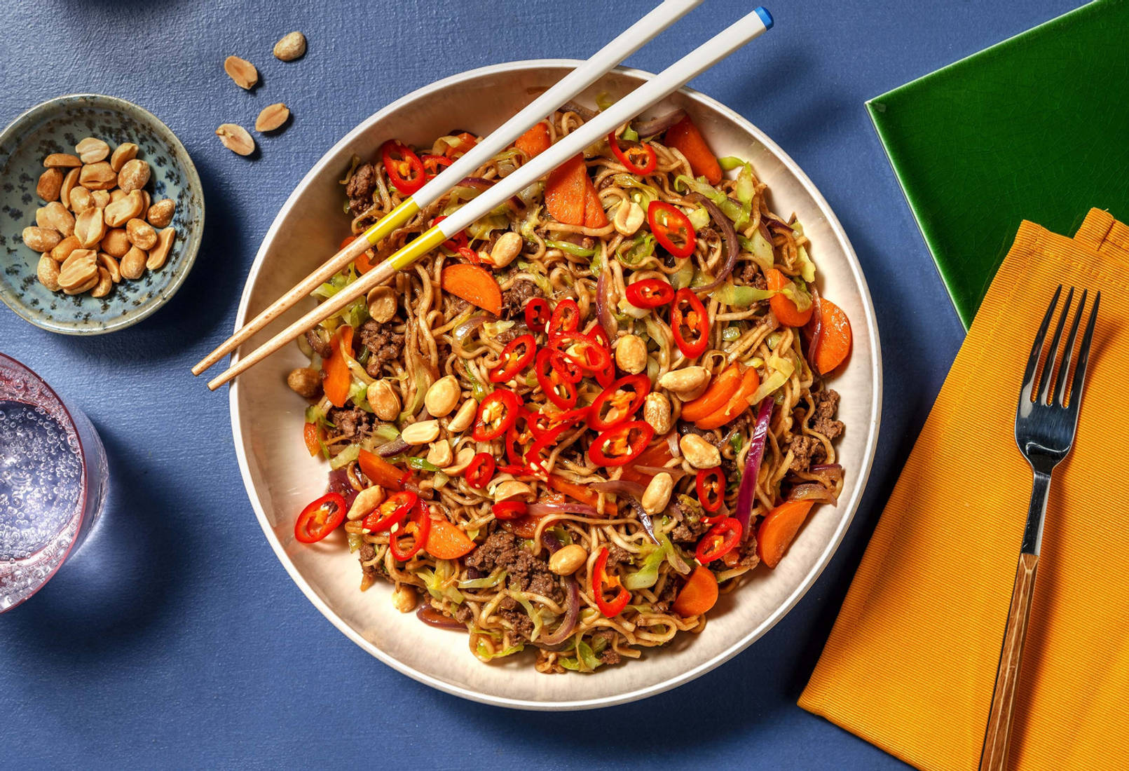 Char siu-inspirerad blandfärs