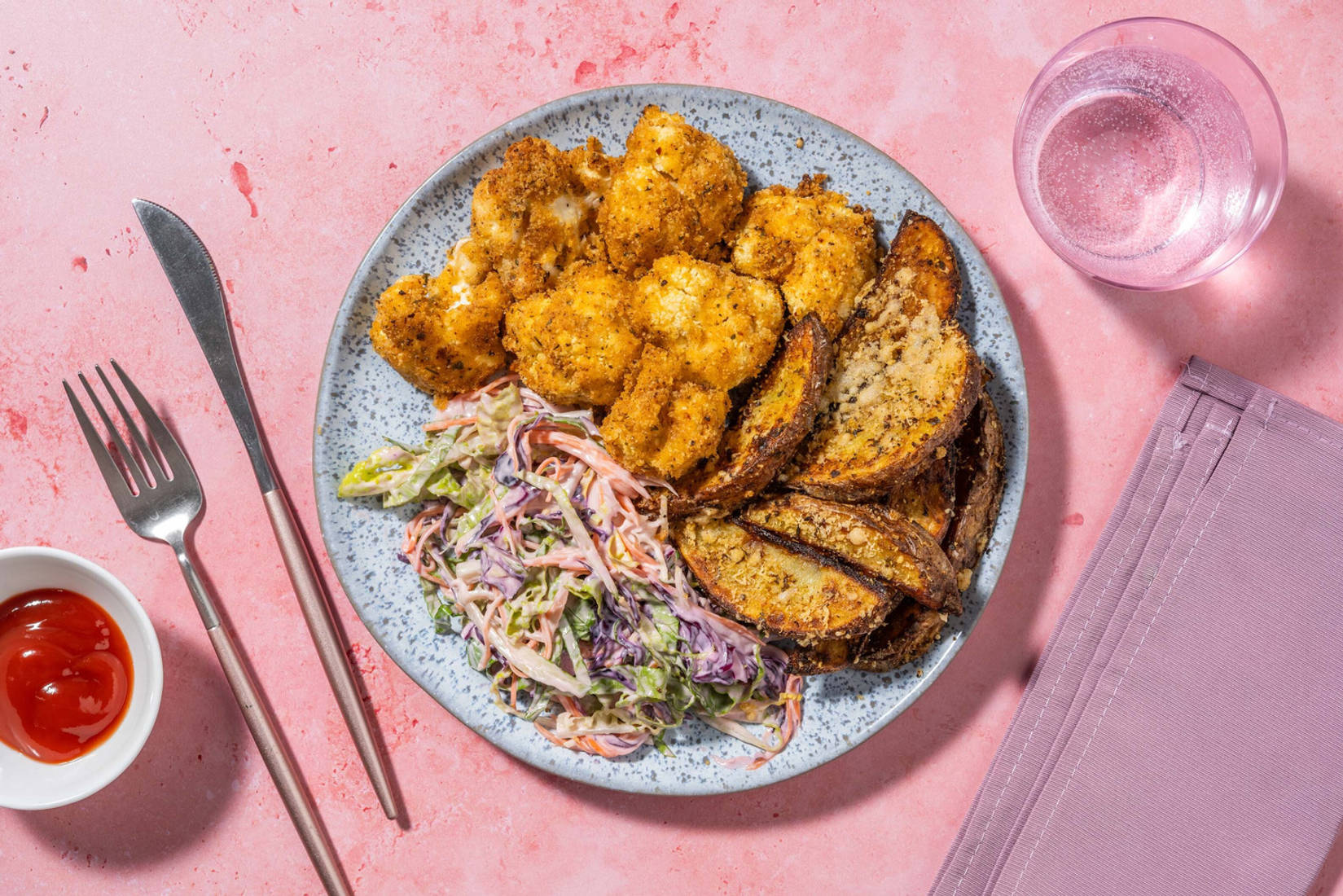 Southern Style Cauliflower Nuggets