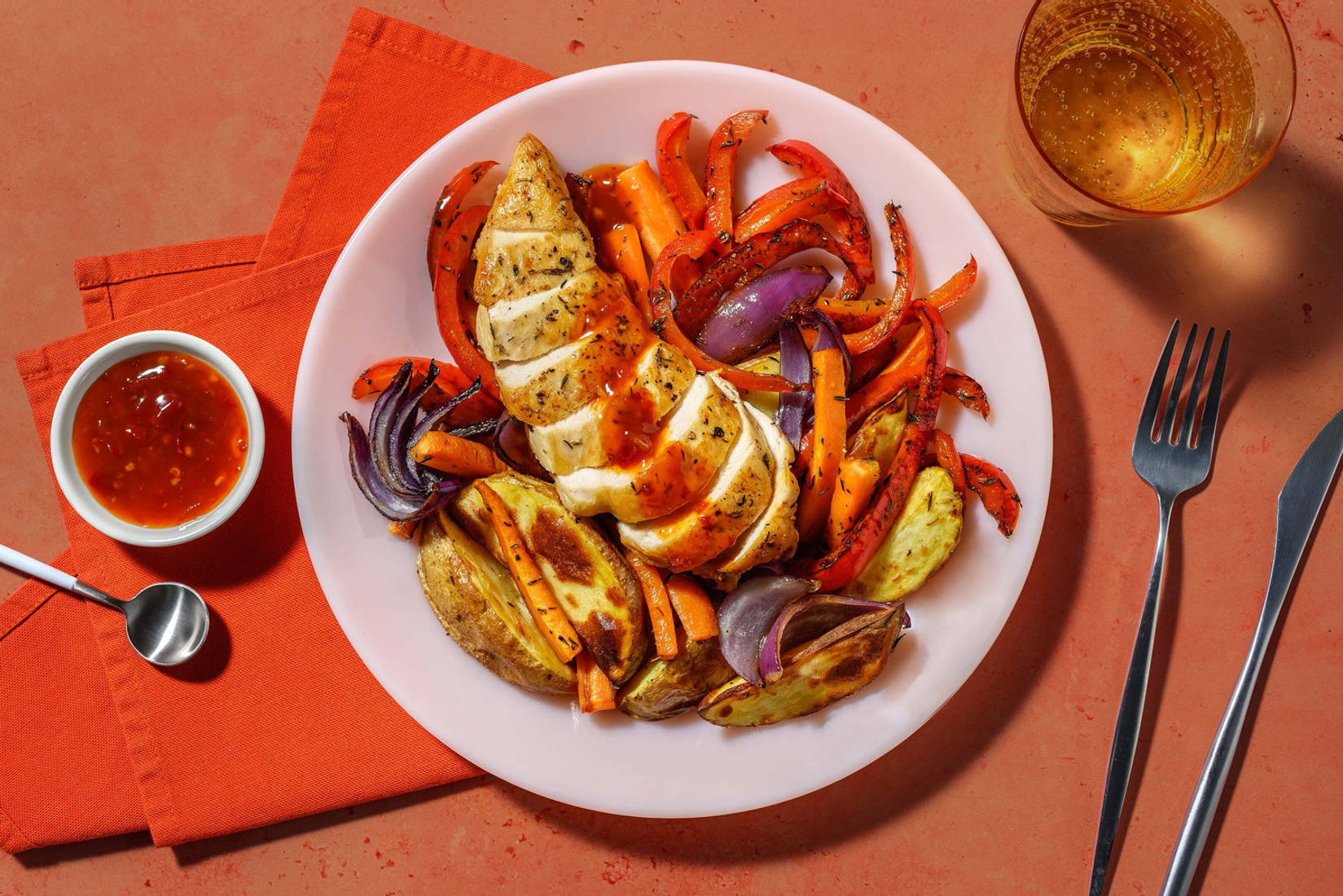 Roasted Chilli Glazed Chicken