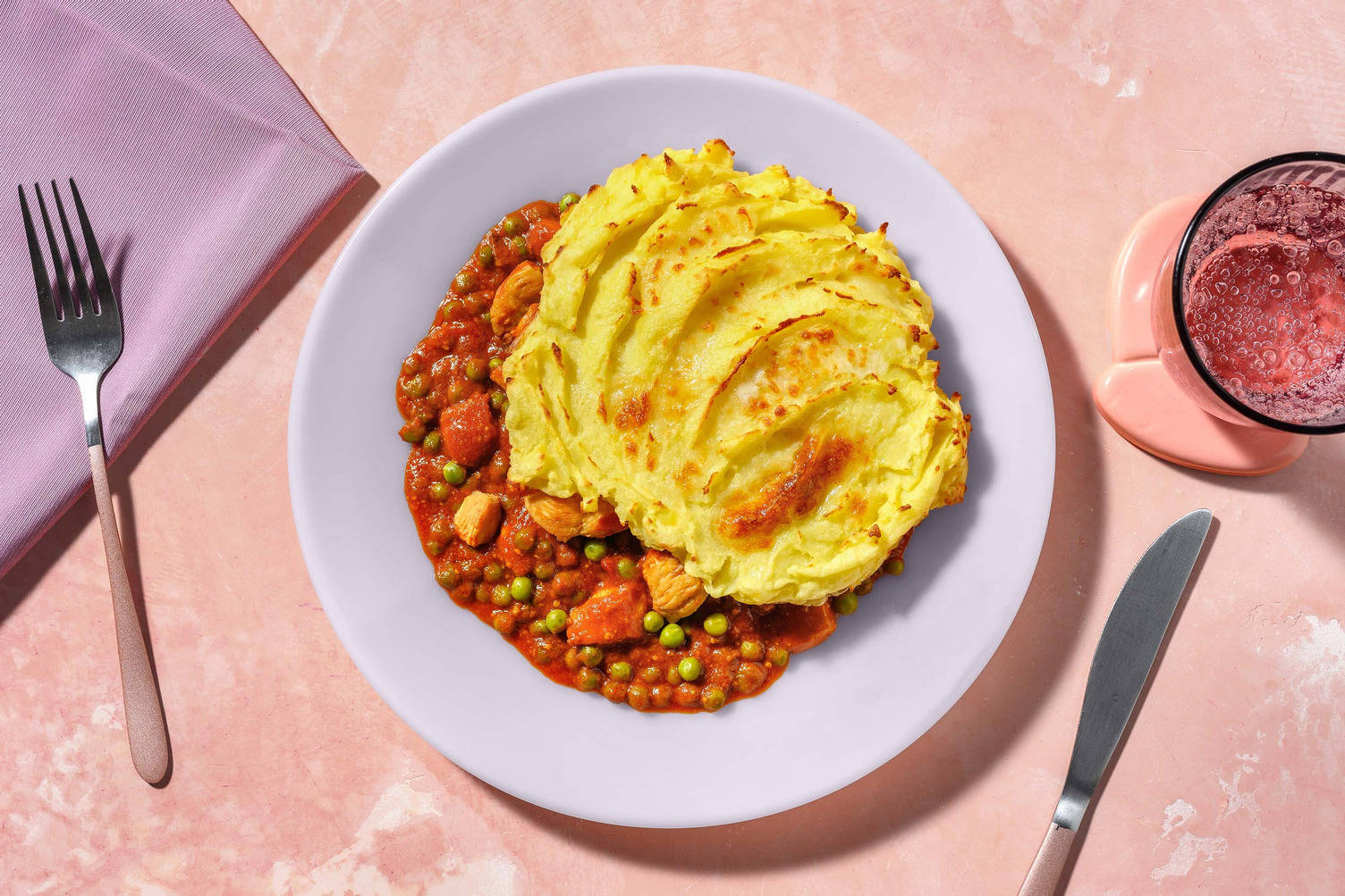 Cloud-Topped Chicken Pie