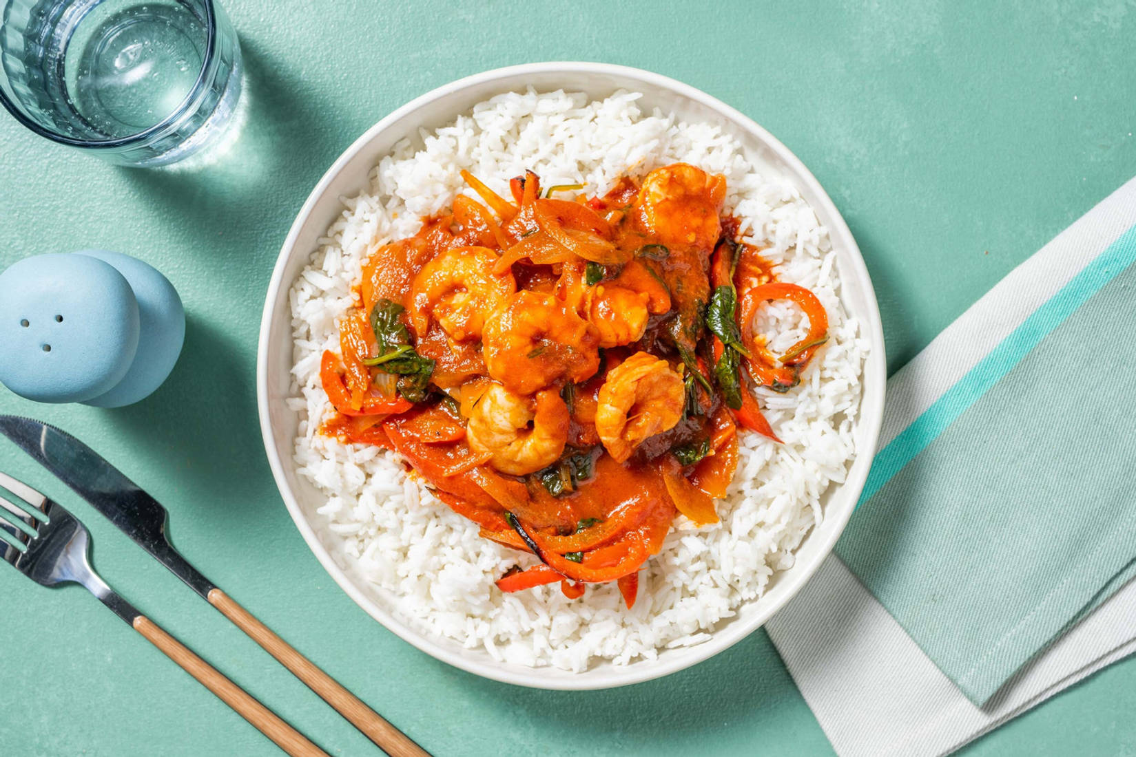 Pil Pil Inspired Prawns