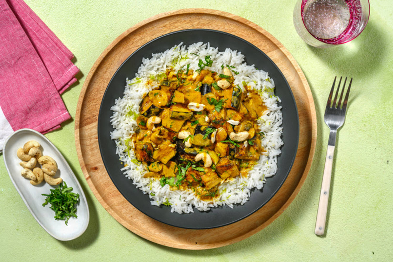 Korma Style Mushroom Curry