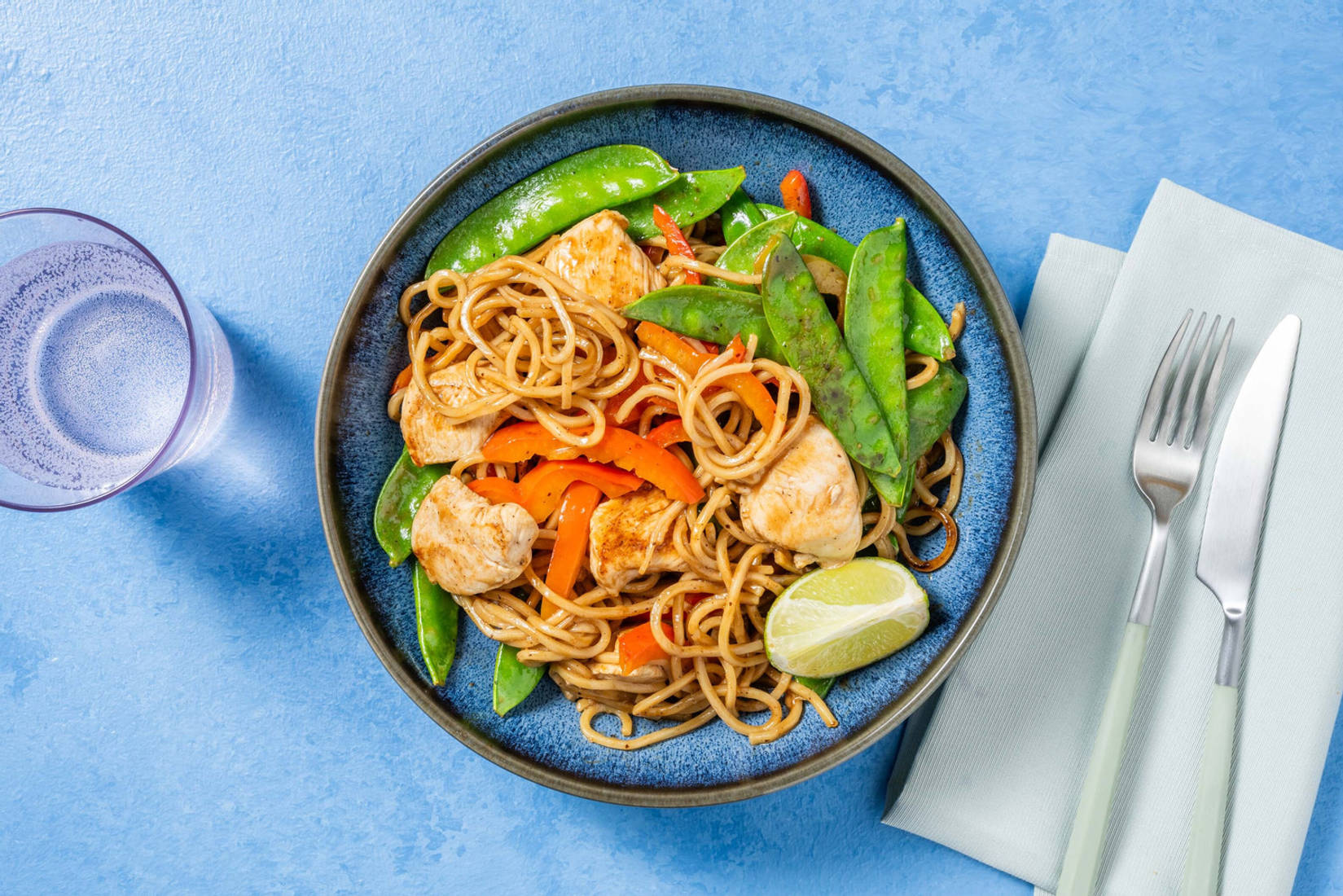 Super Quick Bulgogi Chicken Stir-Fry & Veggie Gyoza 