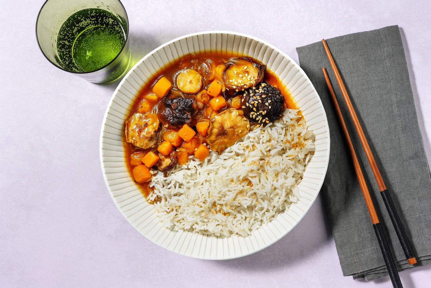 Kabocha Nimono - zucca stufata alla giapponese