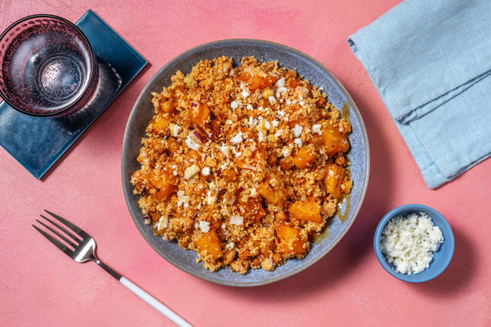 Spiced Squash Couscous Bowl