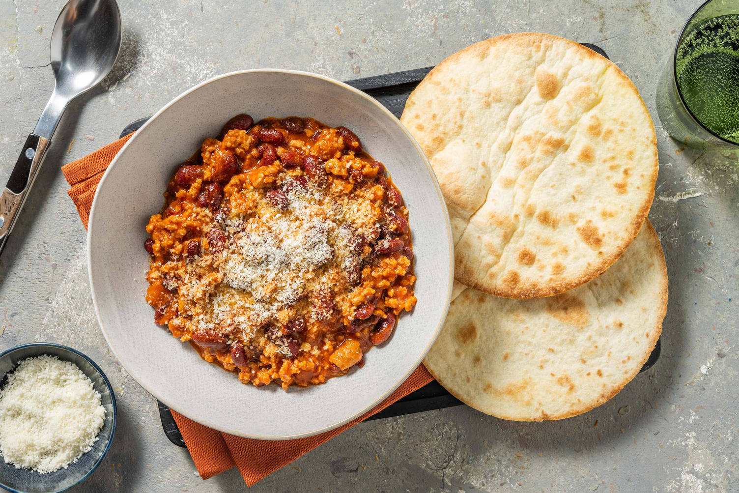 Tex-Mex Style Pork Chilli and Tostada Dippers