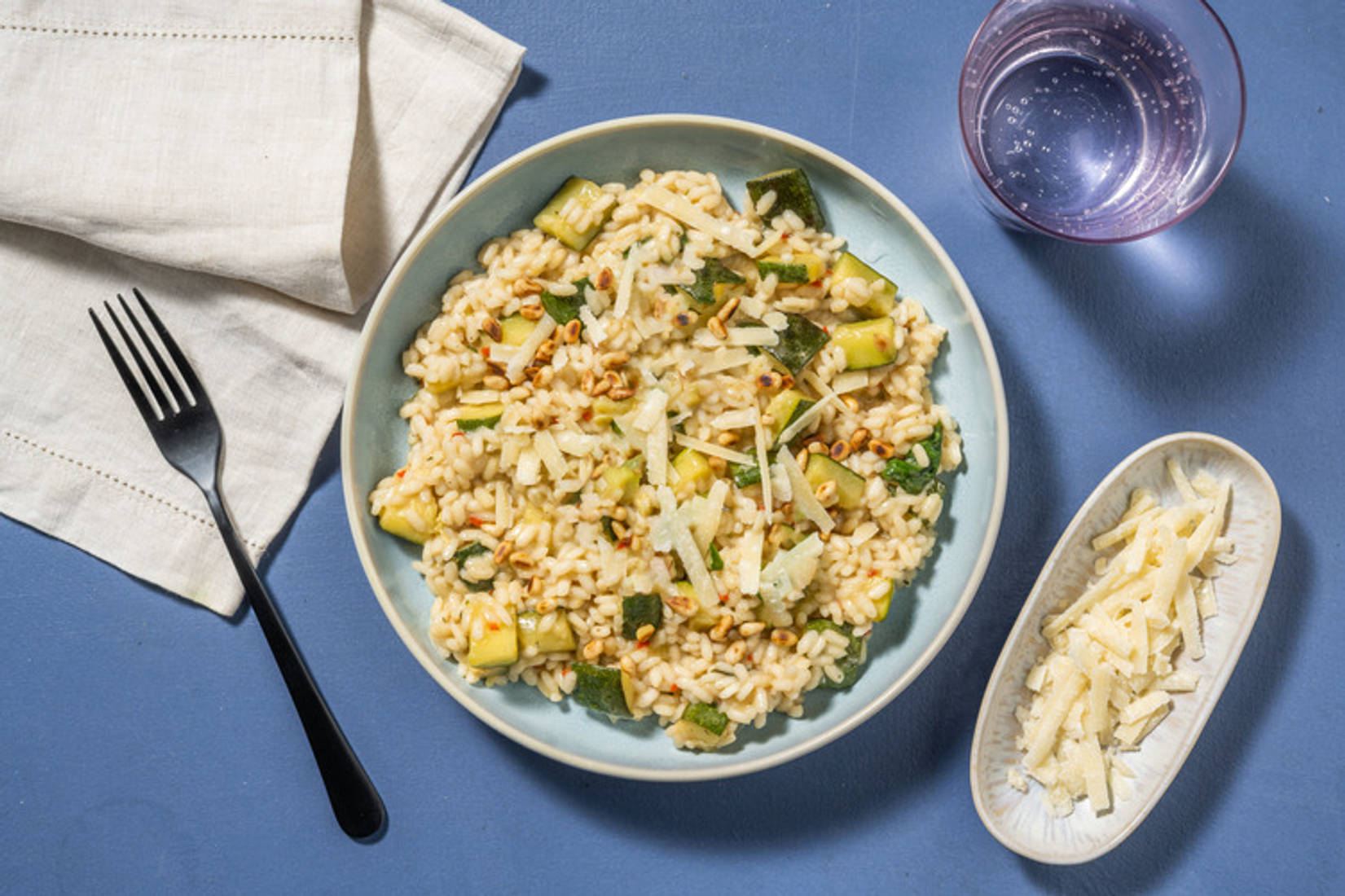 Spicy Courgette Risotto