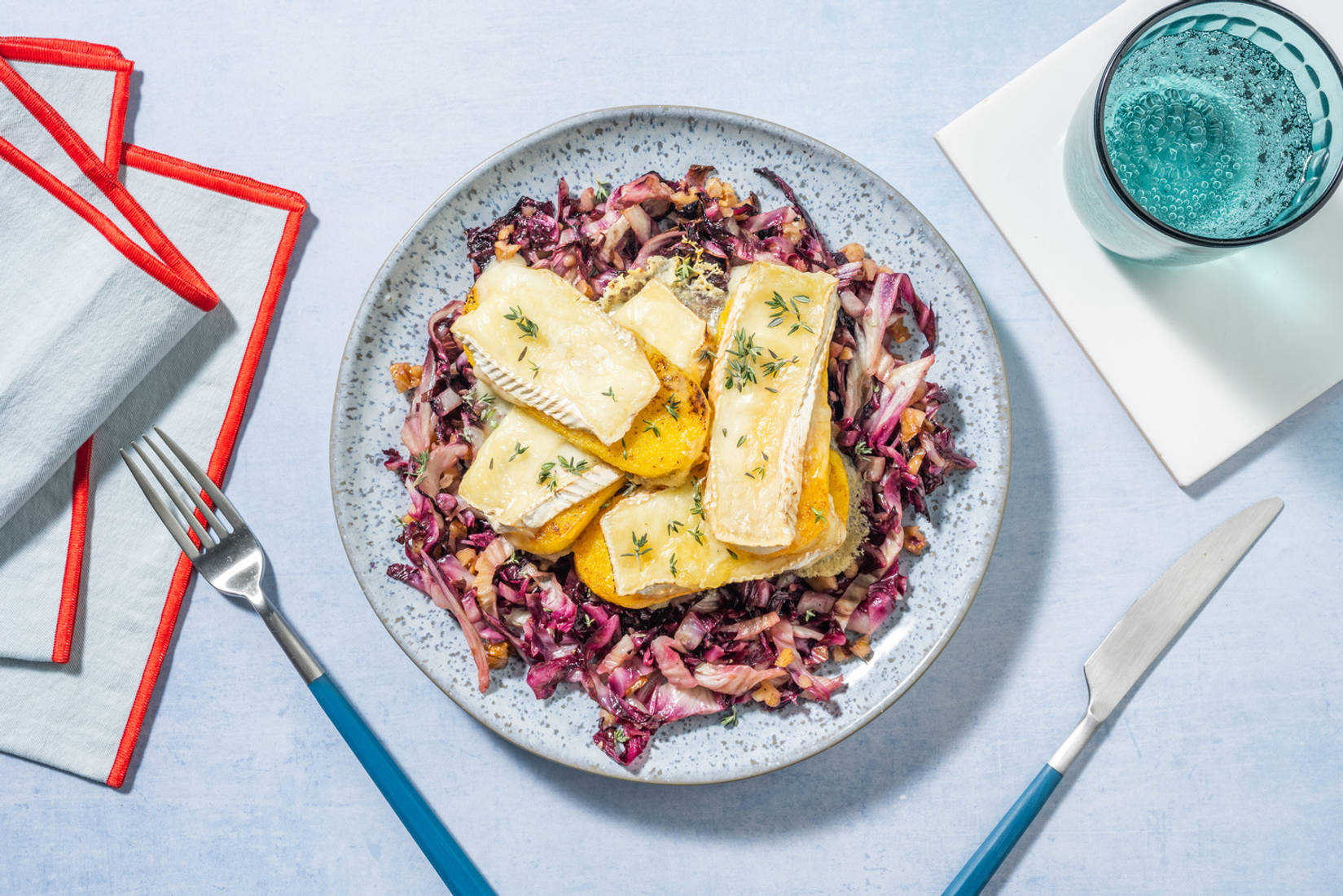 Polenta alla griglia e taleggio fondente