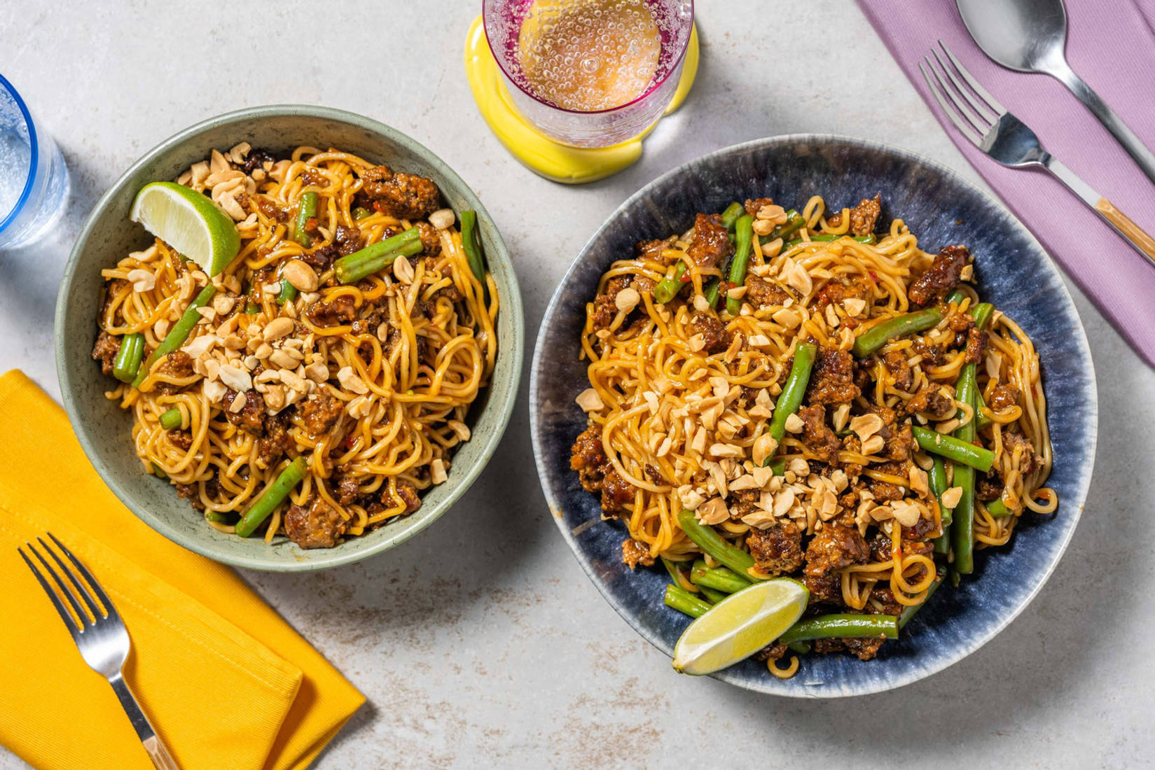 Sticky Sweet Chilli Beef Noodles