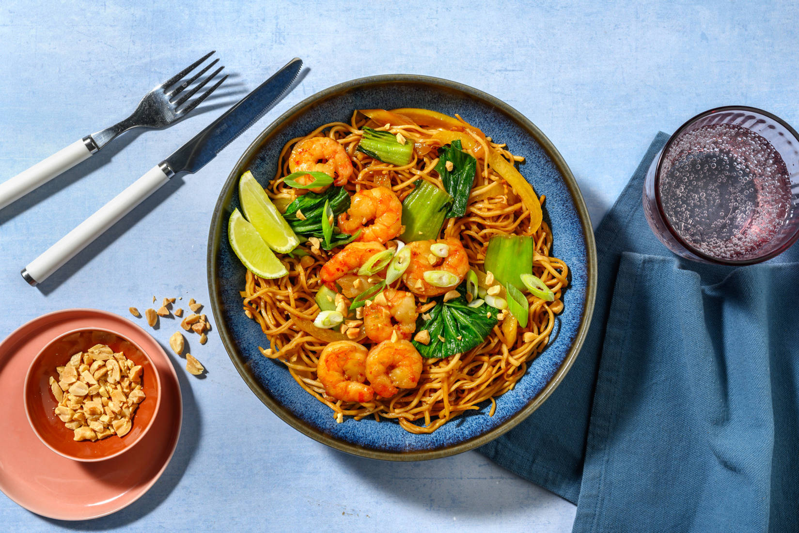Chilli Garlic Double Prawn Noodles